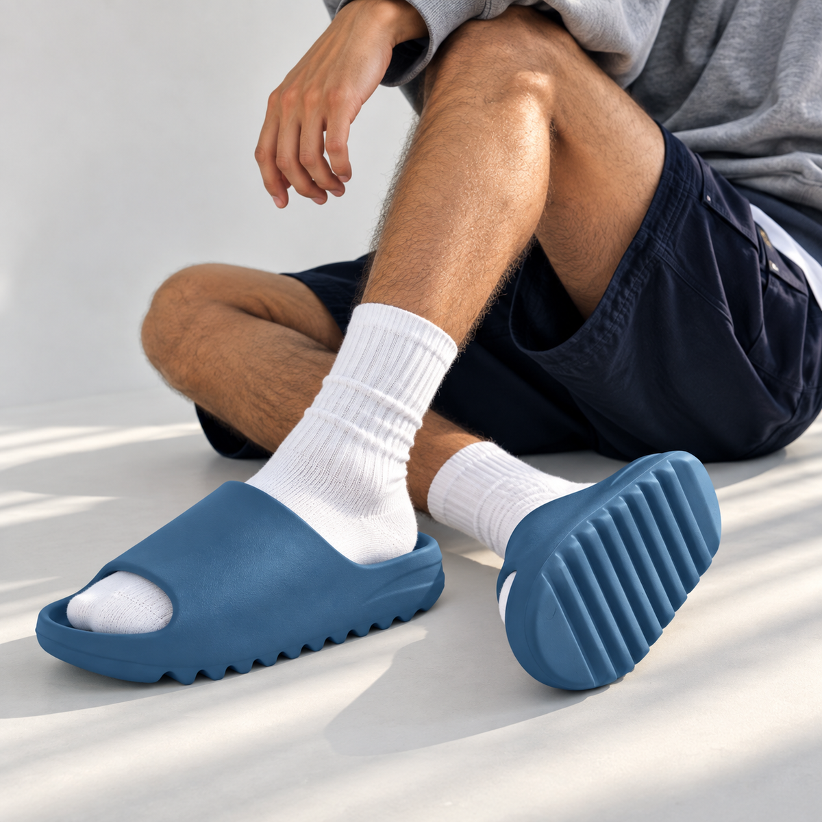 Yeezy Slide by Kanye YS-01 Blue