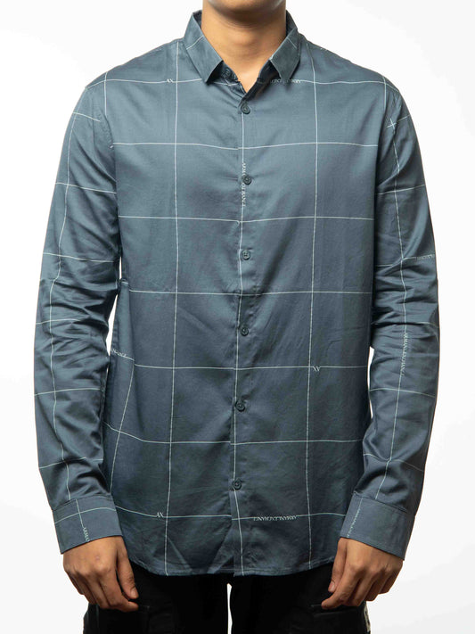 Armani Exchange Formal Shirt Grey