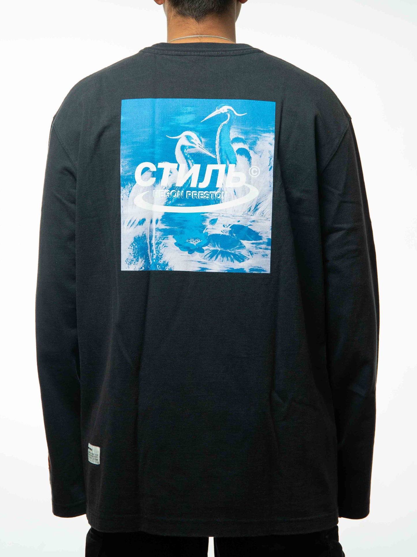 Heron Preston Cotton Long Sleeve?T-Shirt