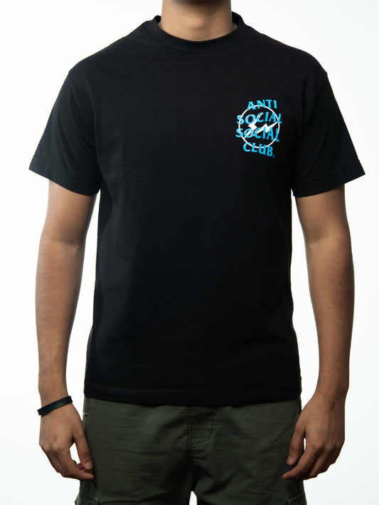 Anti Social Social Club X Fragment Precious Petals Tee (Fw22) Black Blue