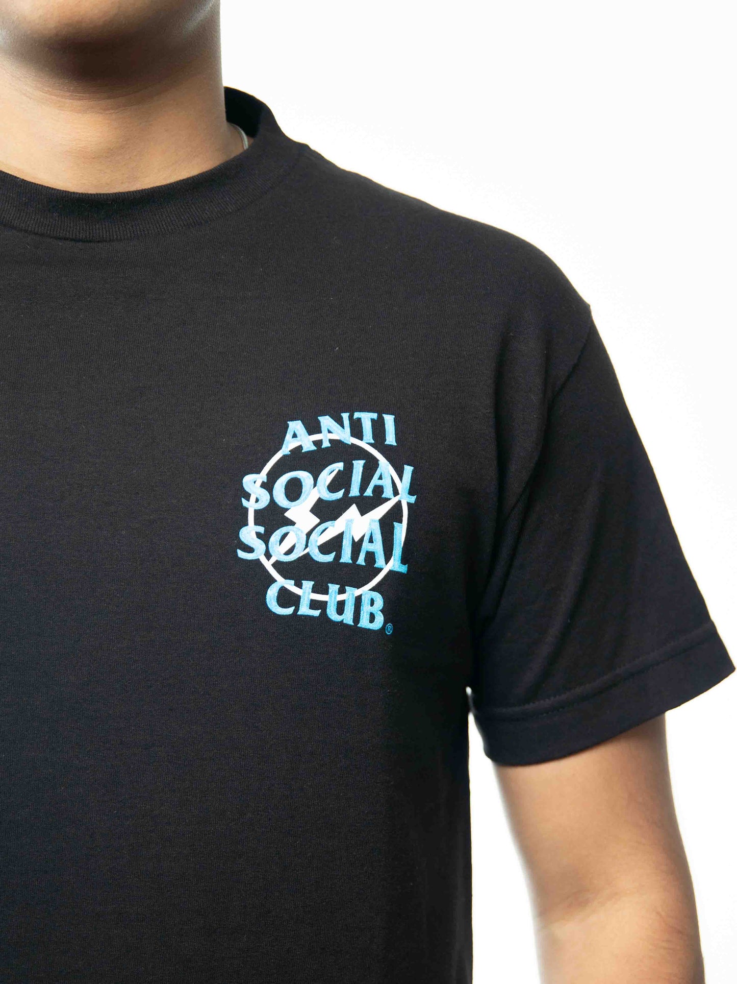 Anti Social Social Club X Fragment Precious Petals Tee (Fw22) Black Blue