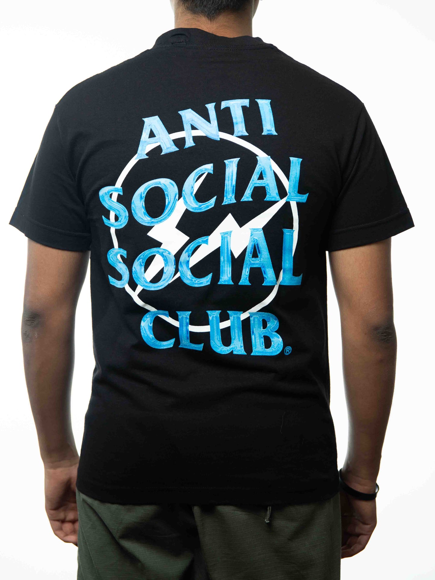 Anti Social Social Club X Fragment Precious Petals Tee (Fw22) Black Blue