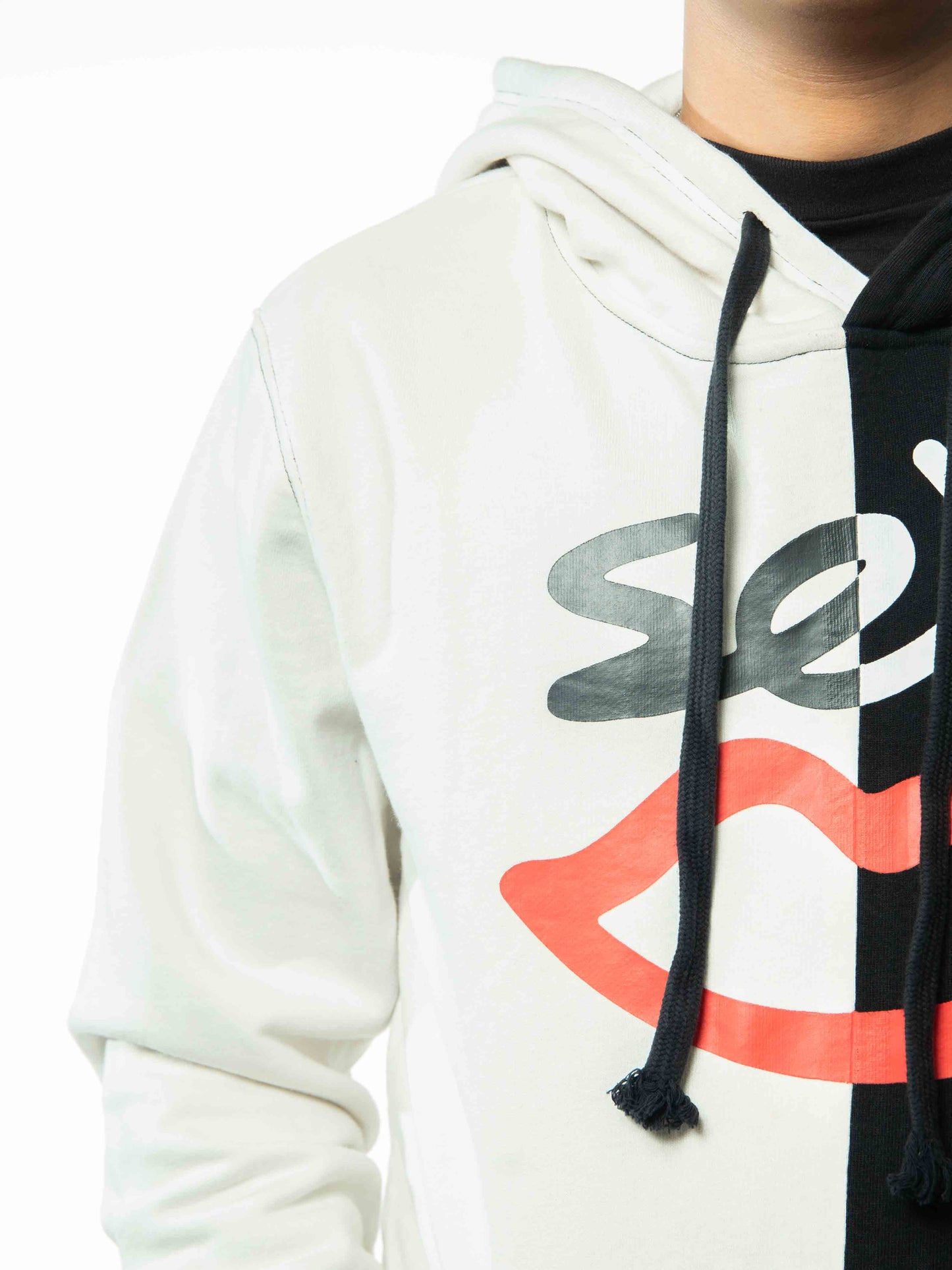 Sex Skateboards Logo SPlit Hooded Sweatshirt