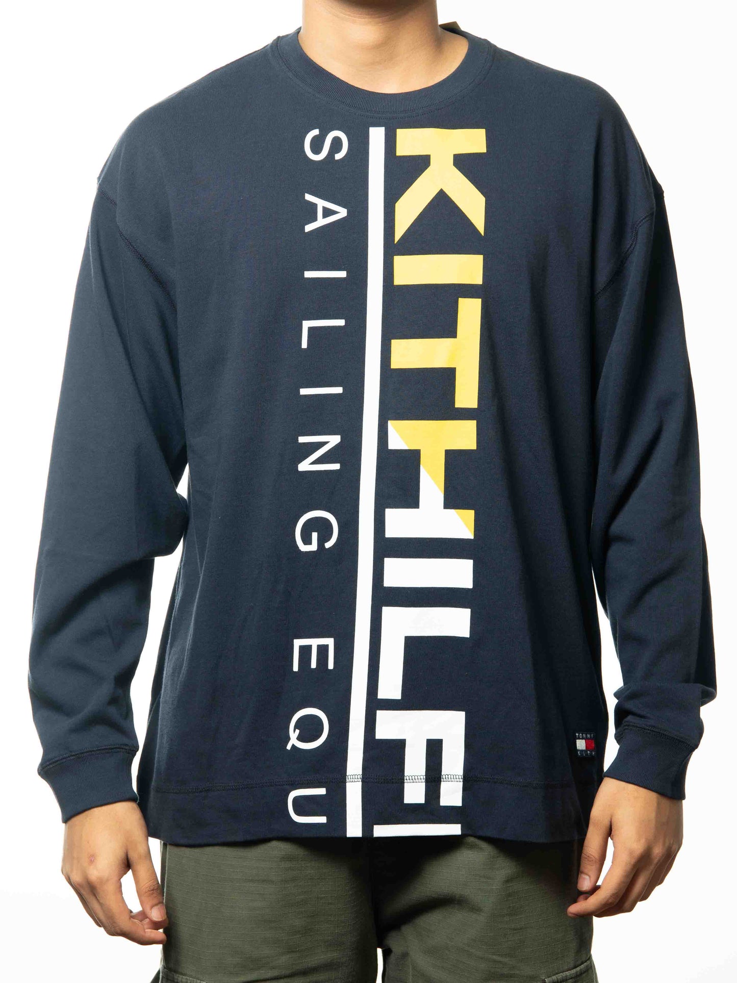 Kith X Tommy Hilfiger Sailing L/S Tee Navy