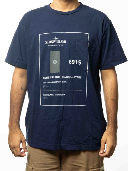 Stone Island AW 18 19 T shirt The Mainstreet Marketplace