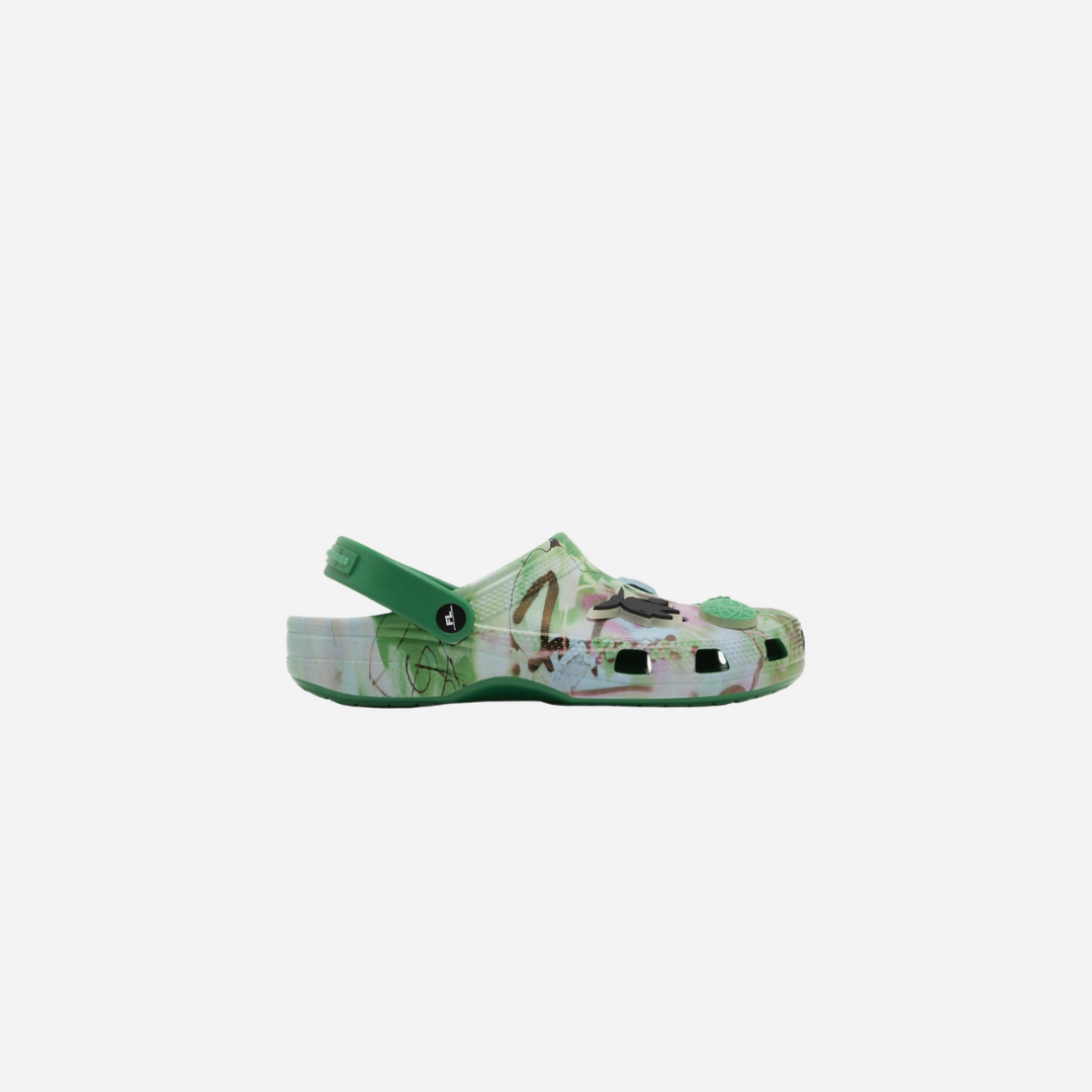 CROCS CLASSIC CLOG FUTURA LABORATORIES GREEN IVY