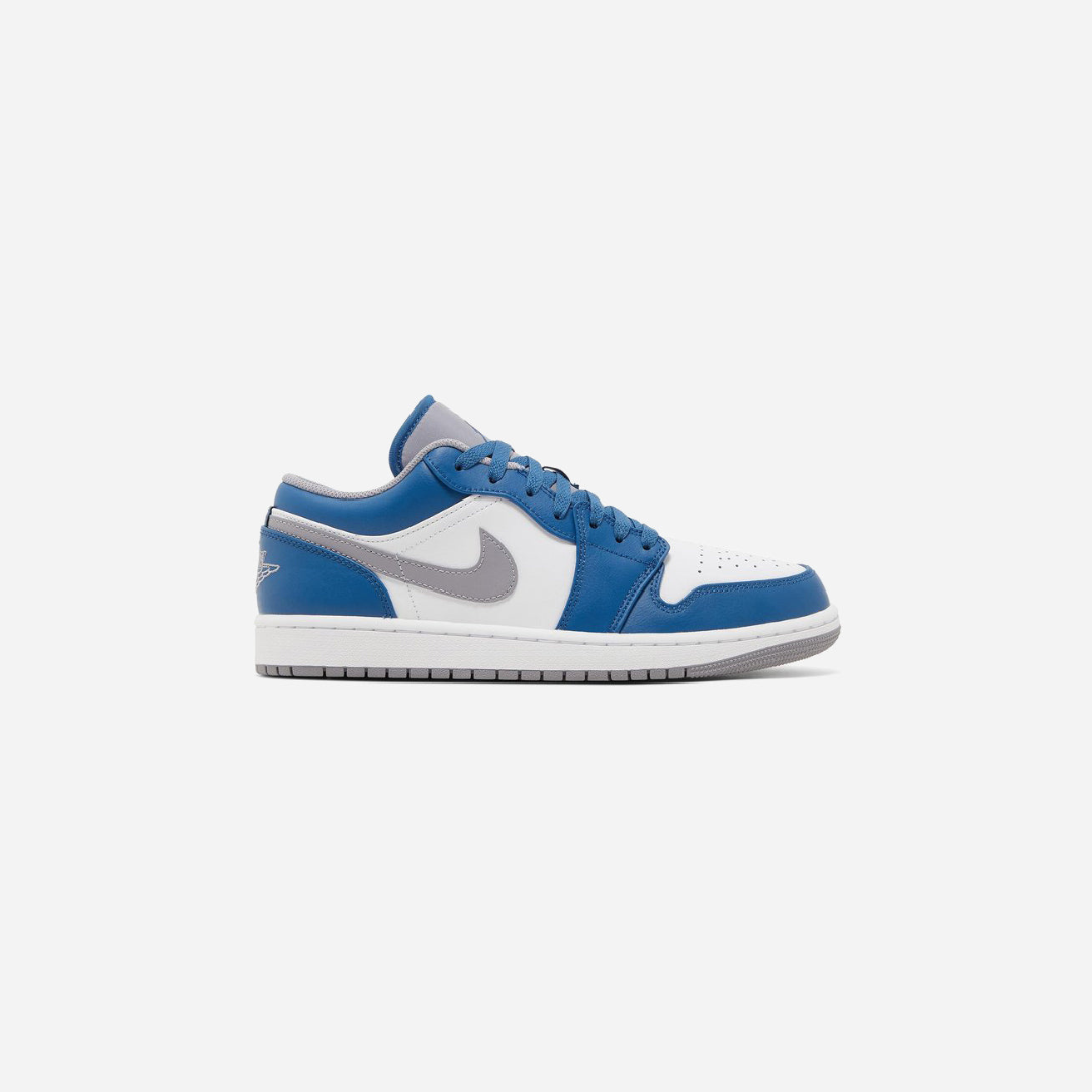 JORDAN 1 LOW TRUE BLUE