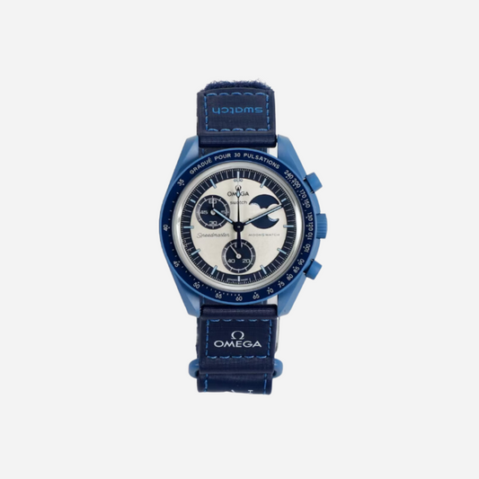 Swatch x Omega Bioceramic Moonswatch Mission to the Super Blue Moonphase