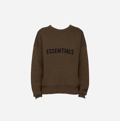 FEAR OF GOD ESSENTIALS X SSENSE KNIT SWEATER RAIN DRUM