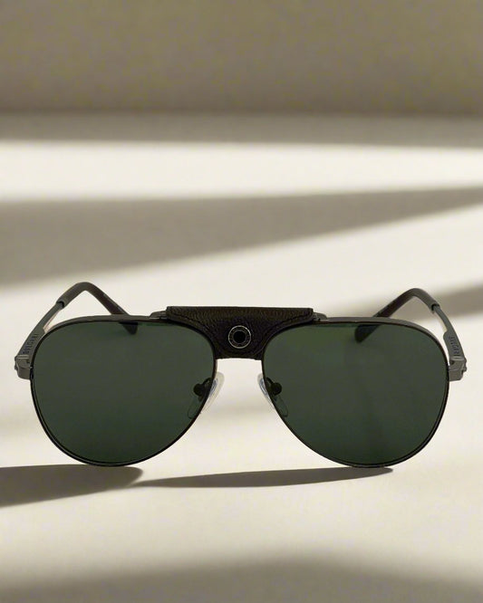 BVLGARI GREEN PILOT UNISEX SUNGLASSES