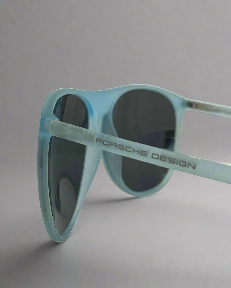 PORSCHE DESIGN GREY OVAL UNISEX SUNGLASSES