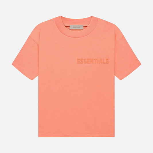 FEAR OF GOD ESSENTIALS T-SHIRT CORAL