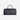 Kith Monogram Tumbled Leather Traveler K55 Duffle Bag - Ink