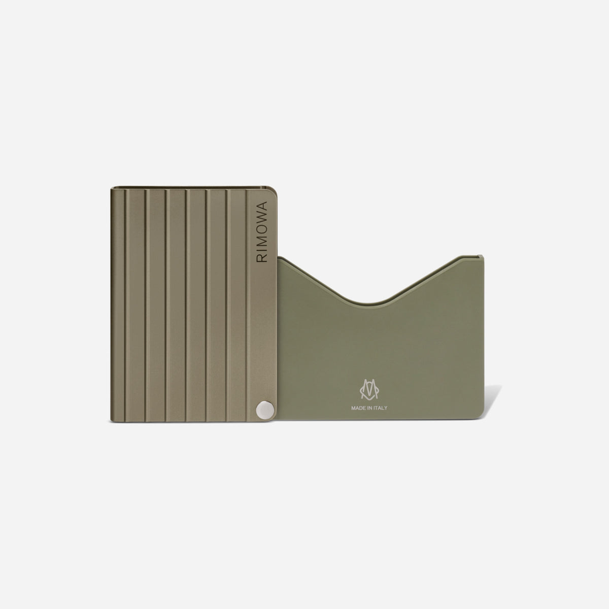 RIMOWA Original Aluminium Card Holder Titanium
