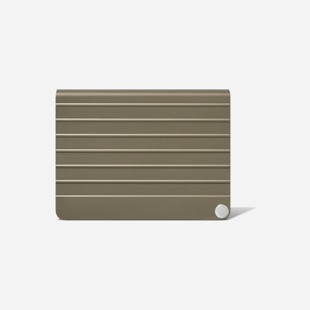 RIMOWA Original Aluminium Card Holder Titanium