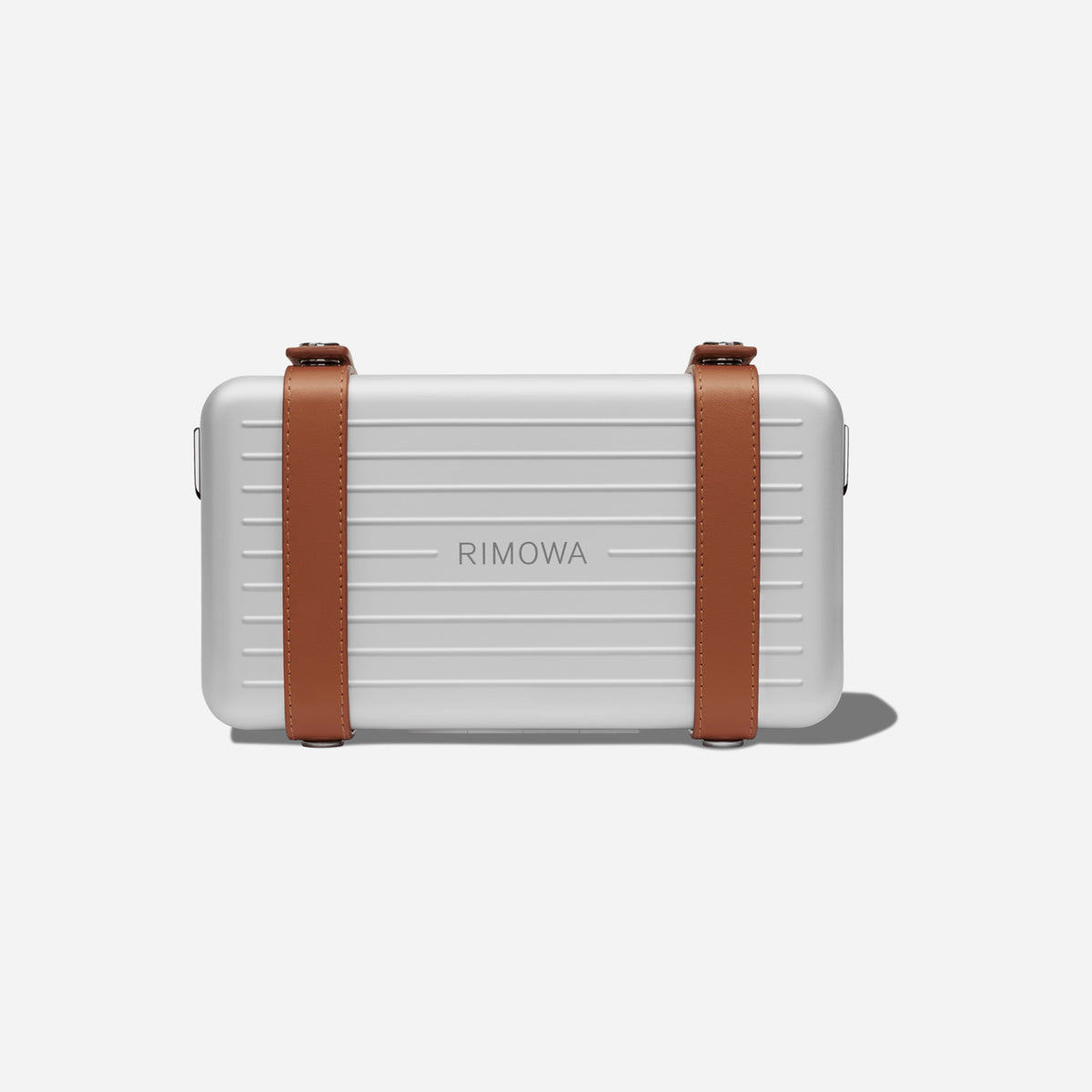 RIMOWA Personal Aluminium Cross-Body Bag Silver