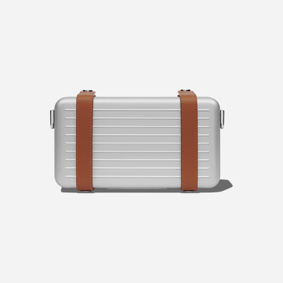 RIMOWA Personal Aluminium Cross-Body Bag Silver