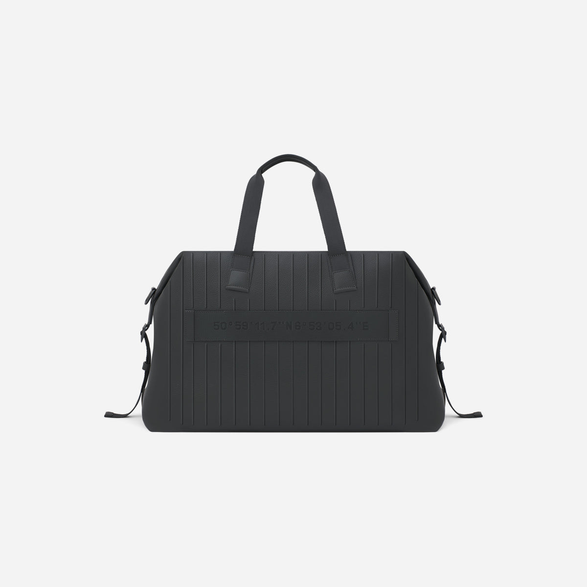 RIMOWA Never Still Leather Duffle Bag Large Anthracite Grey