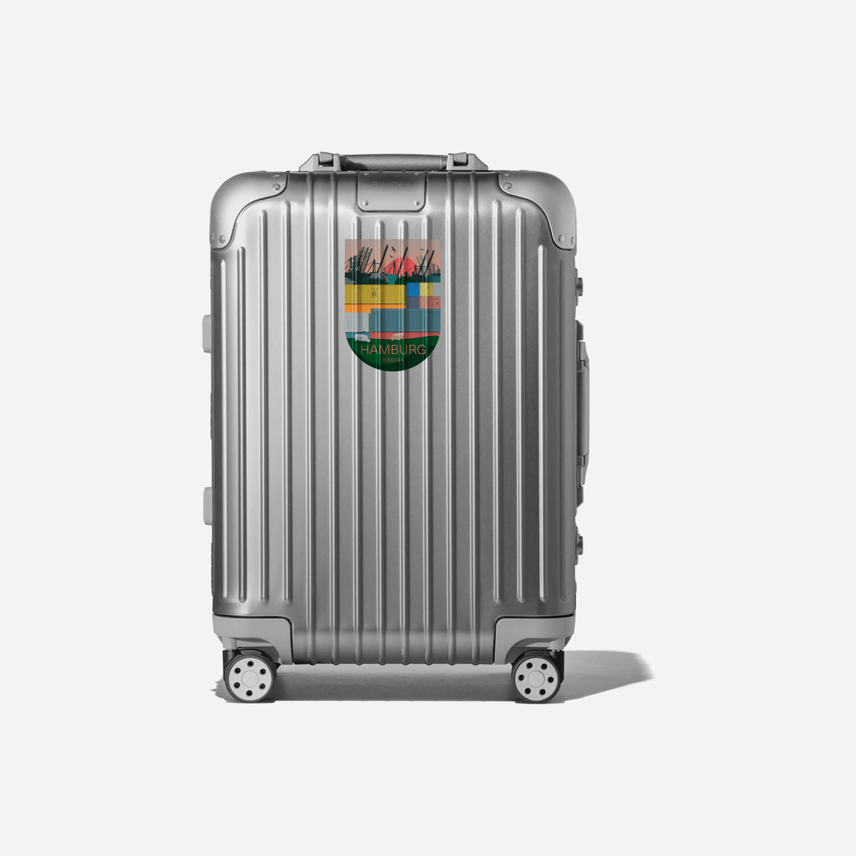 RIMOWA City Stickers Hamburg Multicolour