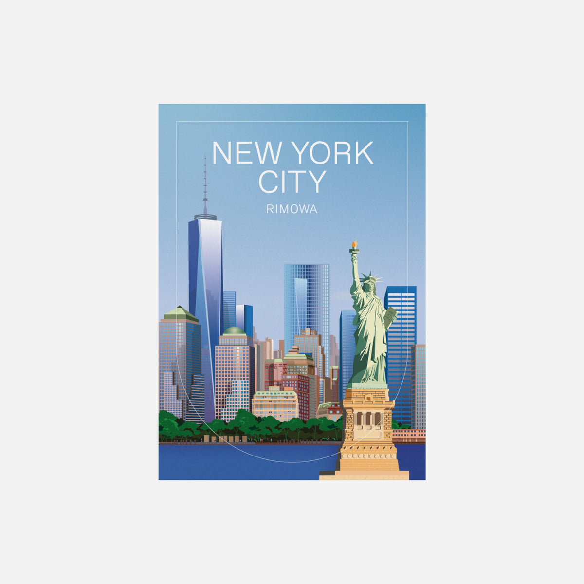 RIMOWA City Stickers New York Multicolour