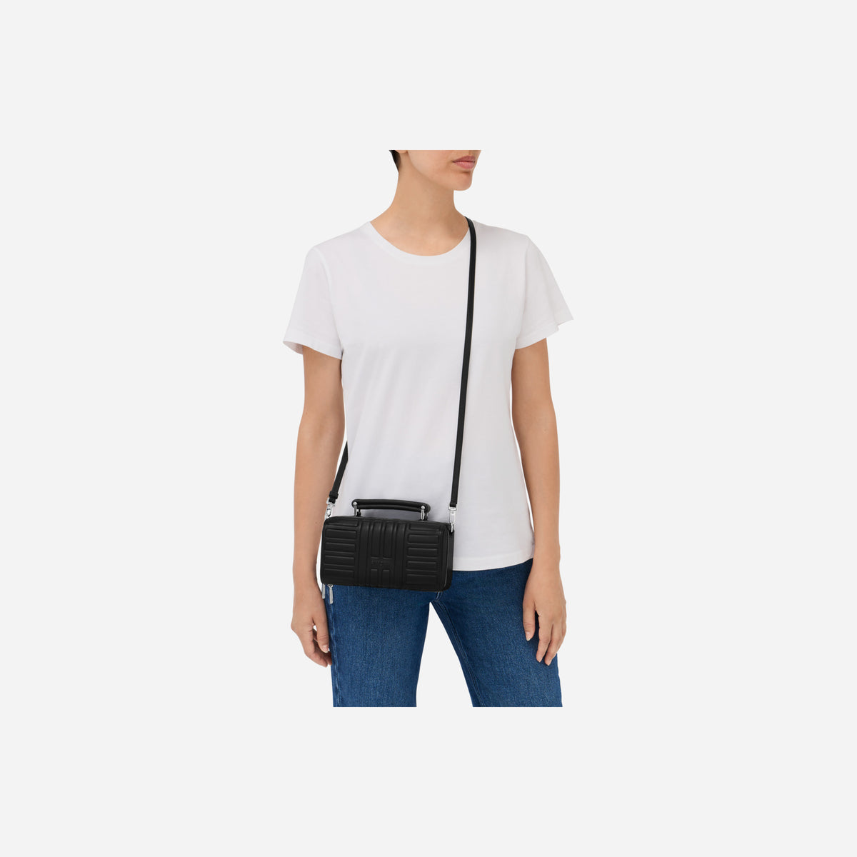 RIMOWA Groove Leather Cross-Body Bag Small Black