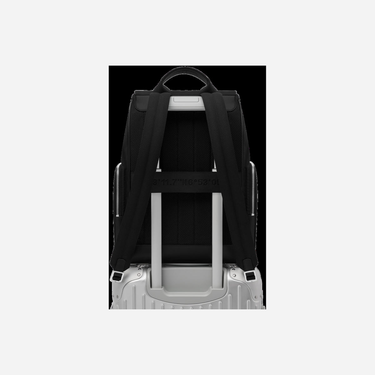 RIMOWA Never Still Nylon Flap Backpack Large Black