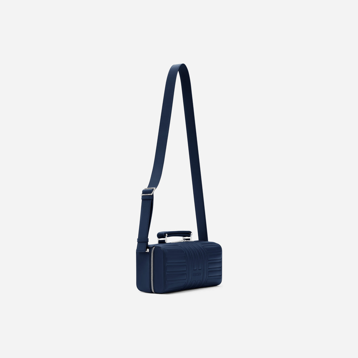 RIMOWA Groove Leather Cross-Body Bag Large Ink Blue