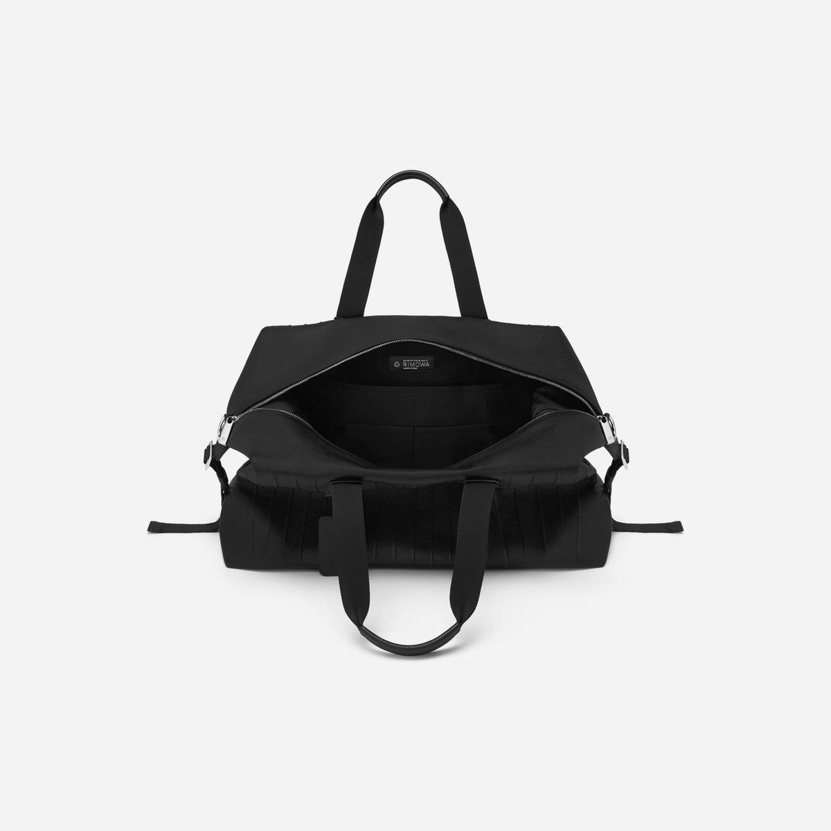 RIMOWA Never Still Leather Duffle Bag Large Black