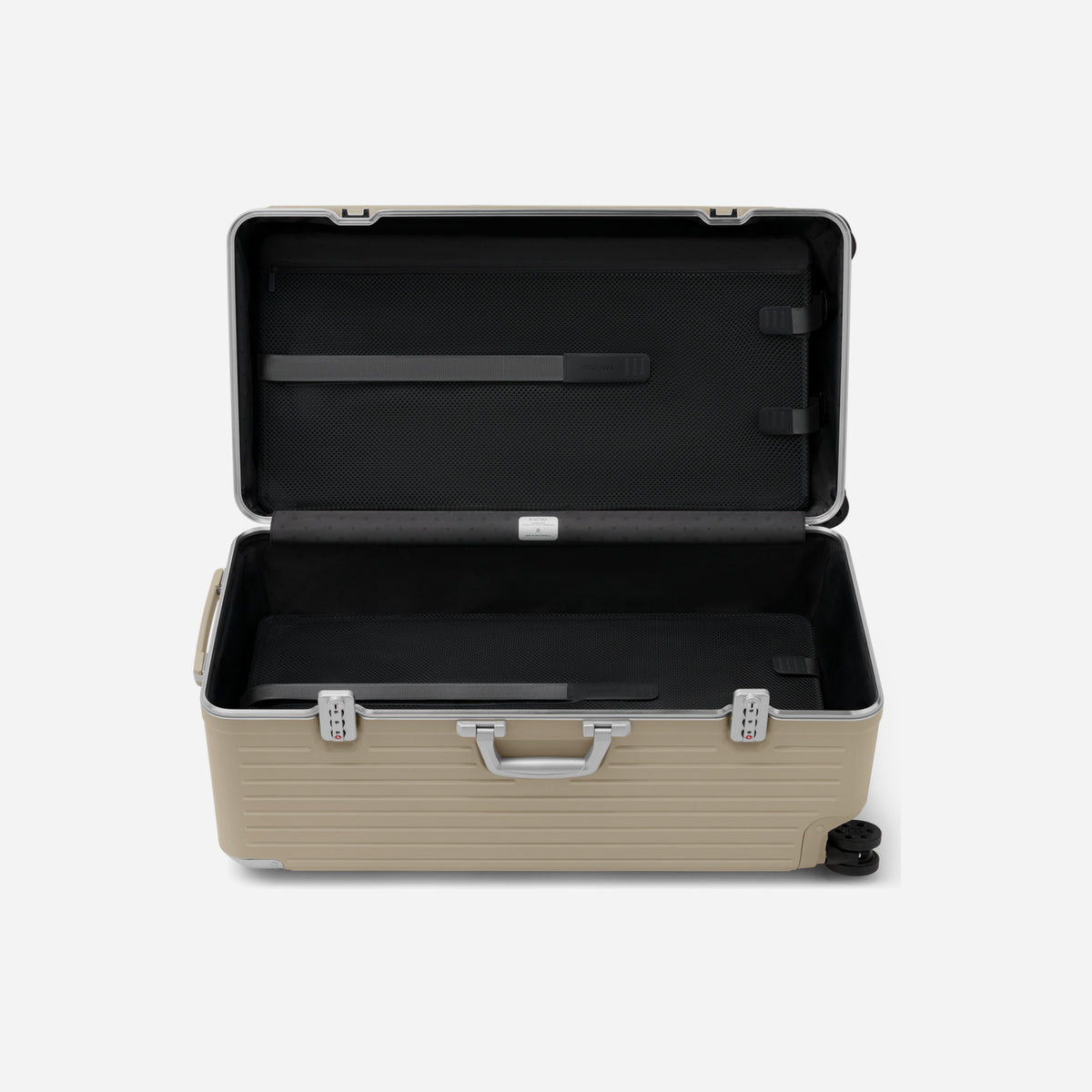 RIMOWA Hybrid Trunk Plus Gloss Stone Beige