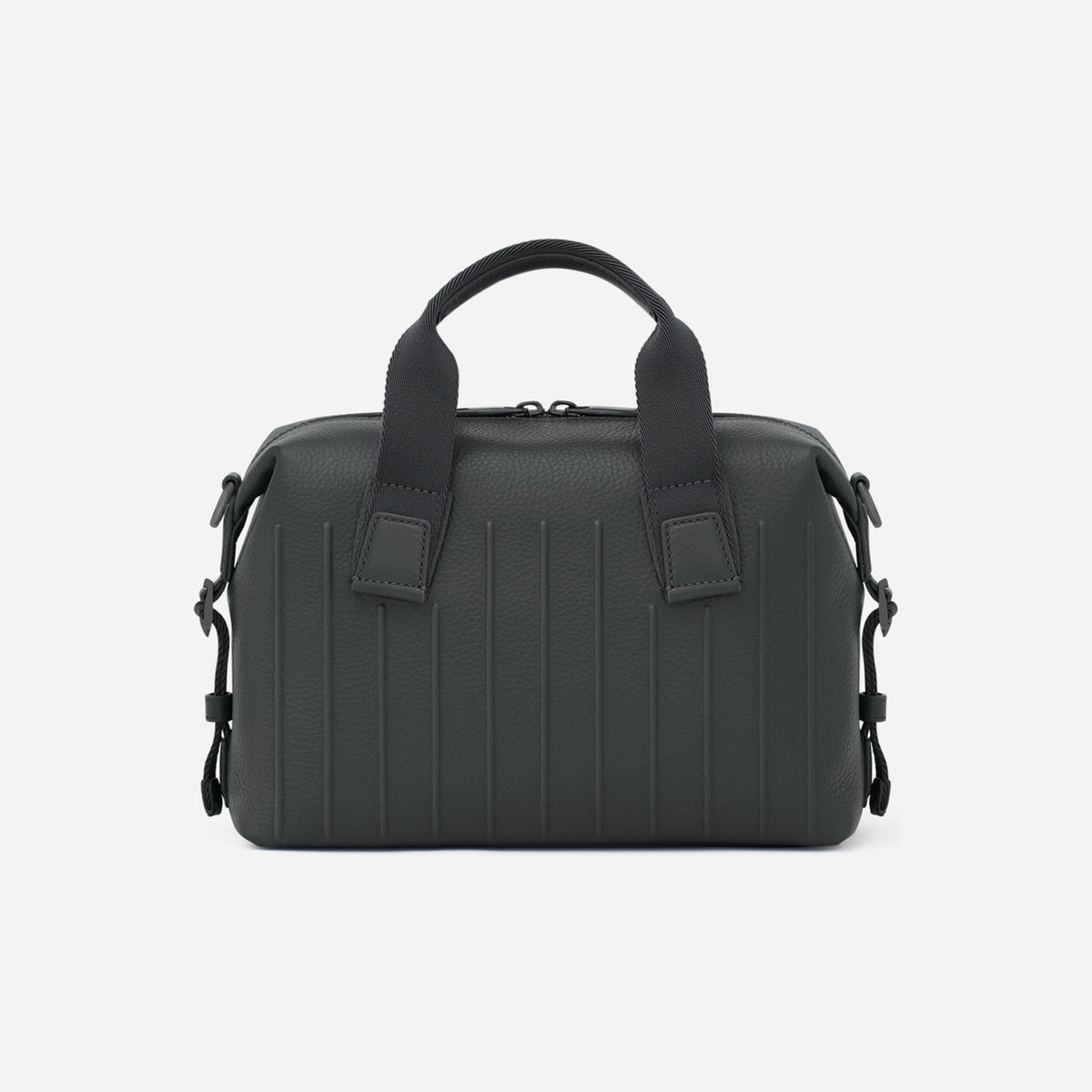 RIMOWA Never Still Leather Cross-Body Bag Small Anthracite Grey