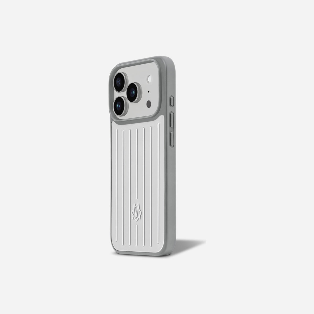 RIMOWA Aluminium Silver Case for iPhone 18 Pro