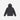 Bandit Running Classic Cropped Hoodies Black Chroma Wash
