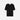 Fear Of God Essentials Signature Rib Knit Fitted Short Sleeve Tee Vintage Black WMNS