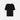 Fear Of God Essentials Signature Rib Knit Fitted Short Sleeve Tee Vintage Black WMNS