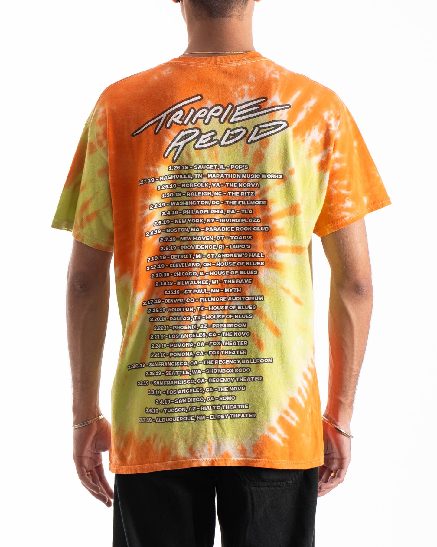 Trippie Redd Tye Die Tour Merch Tee