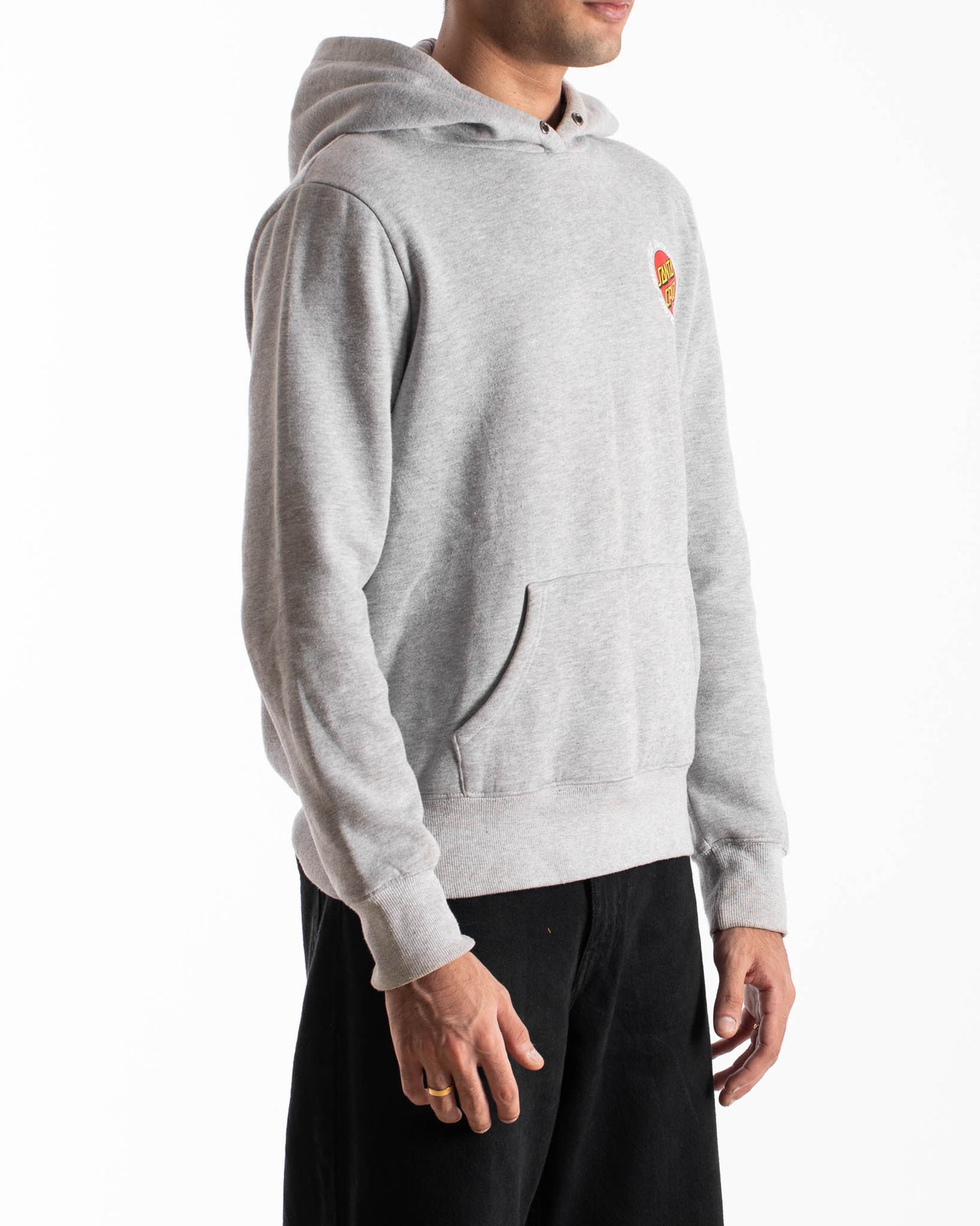 Santa Cruz Skakeboards Logo hoodie Grey