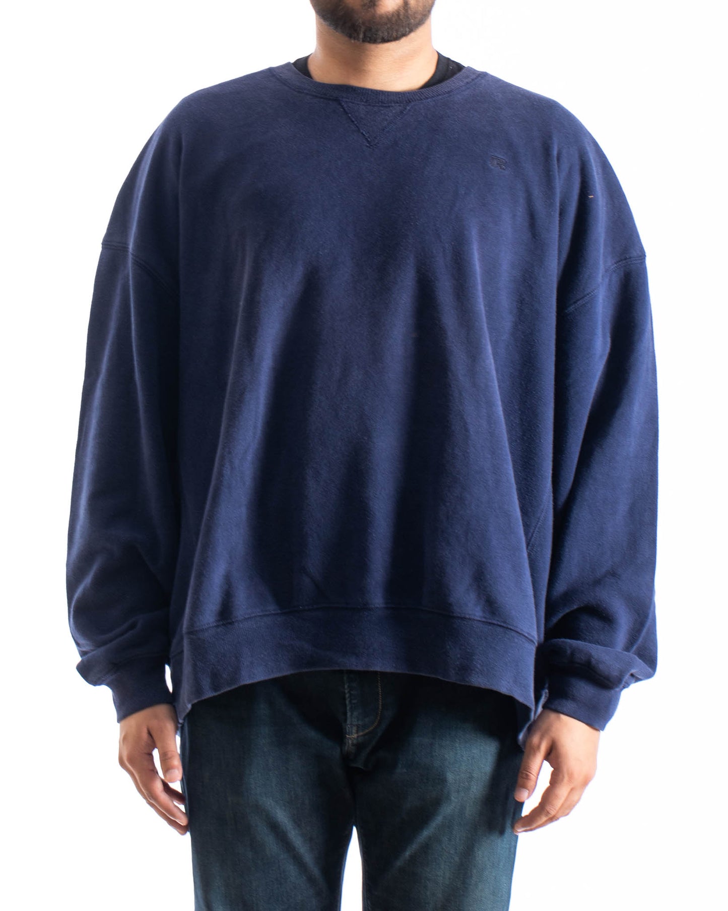 Vintage Russel Athletics Crewneck Faded Navy Blue