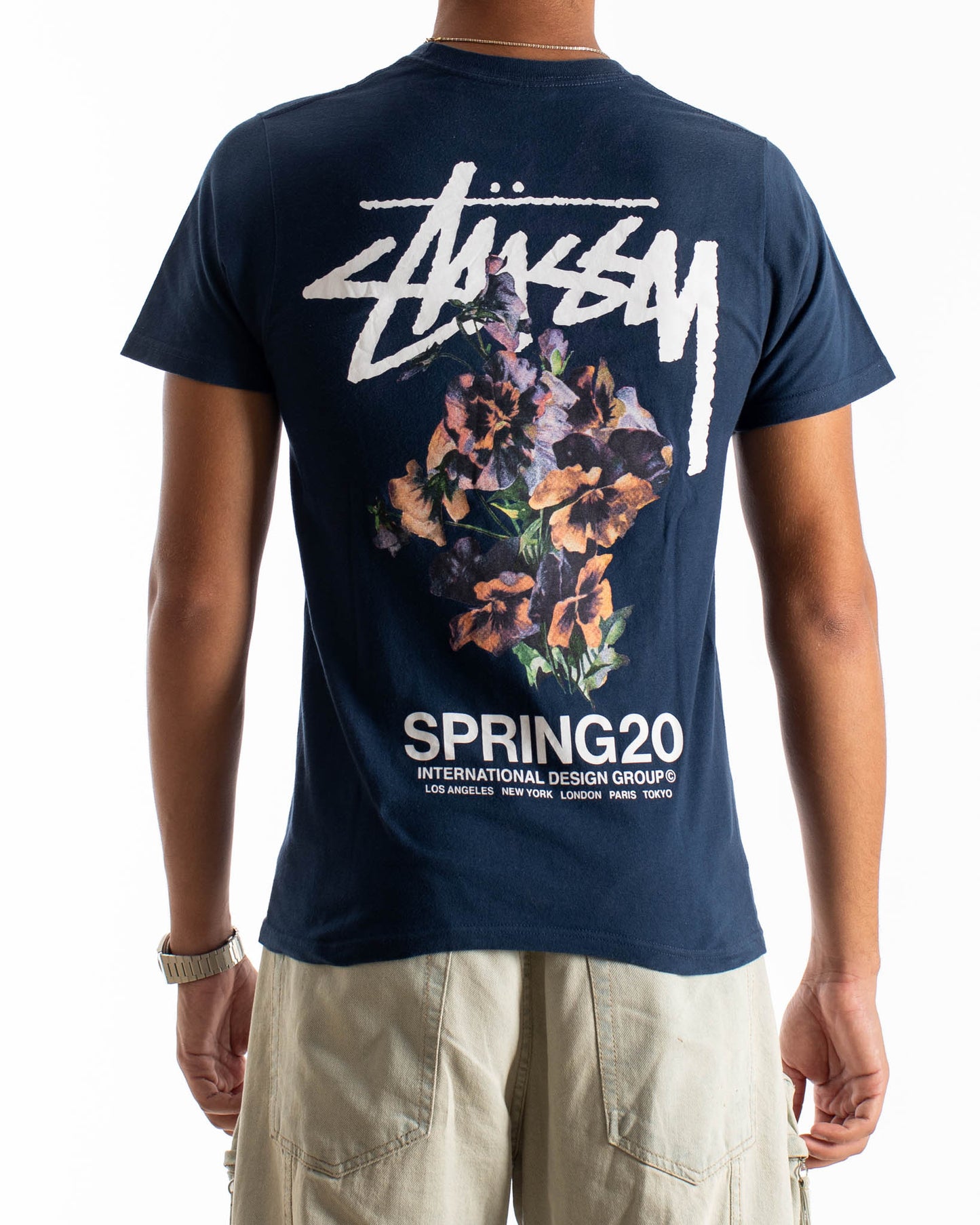 Stussy SPring 20 Flower Graphic Tee / Ds