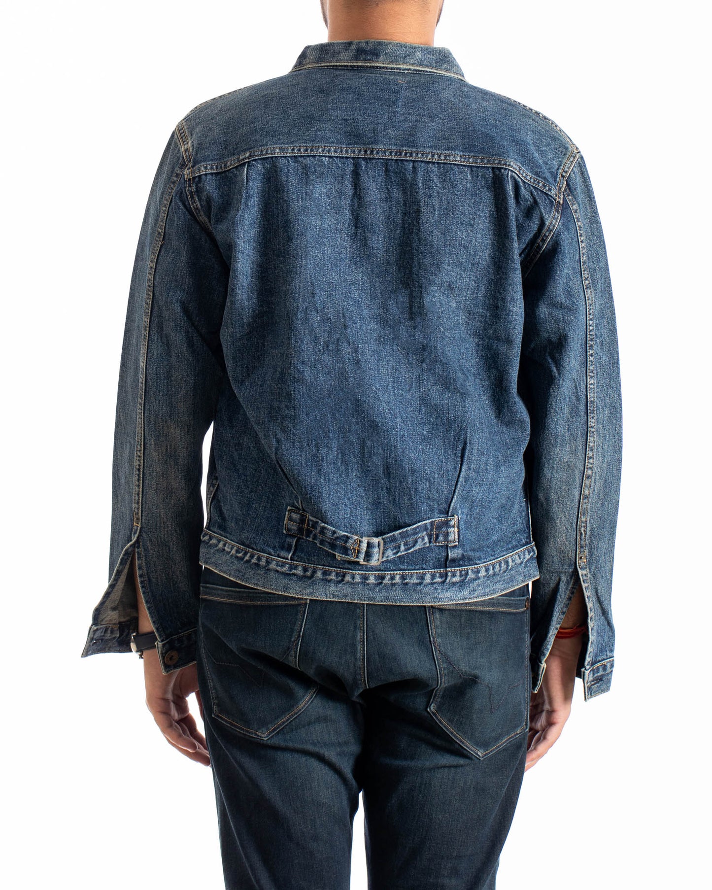 Digreen Type 1 Buckle Back Single Pocket Denim Jacket