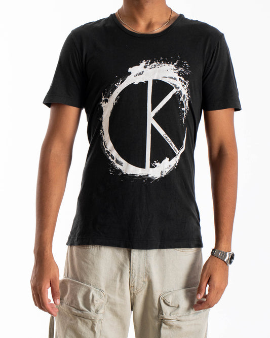 Calvin Klein Jeans Logo Tee Black