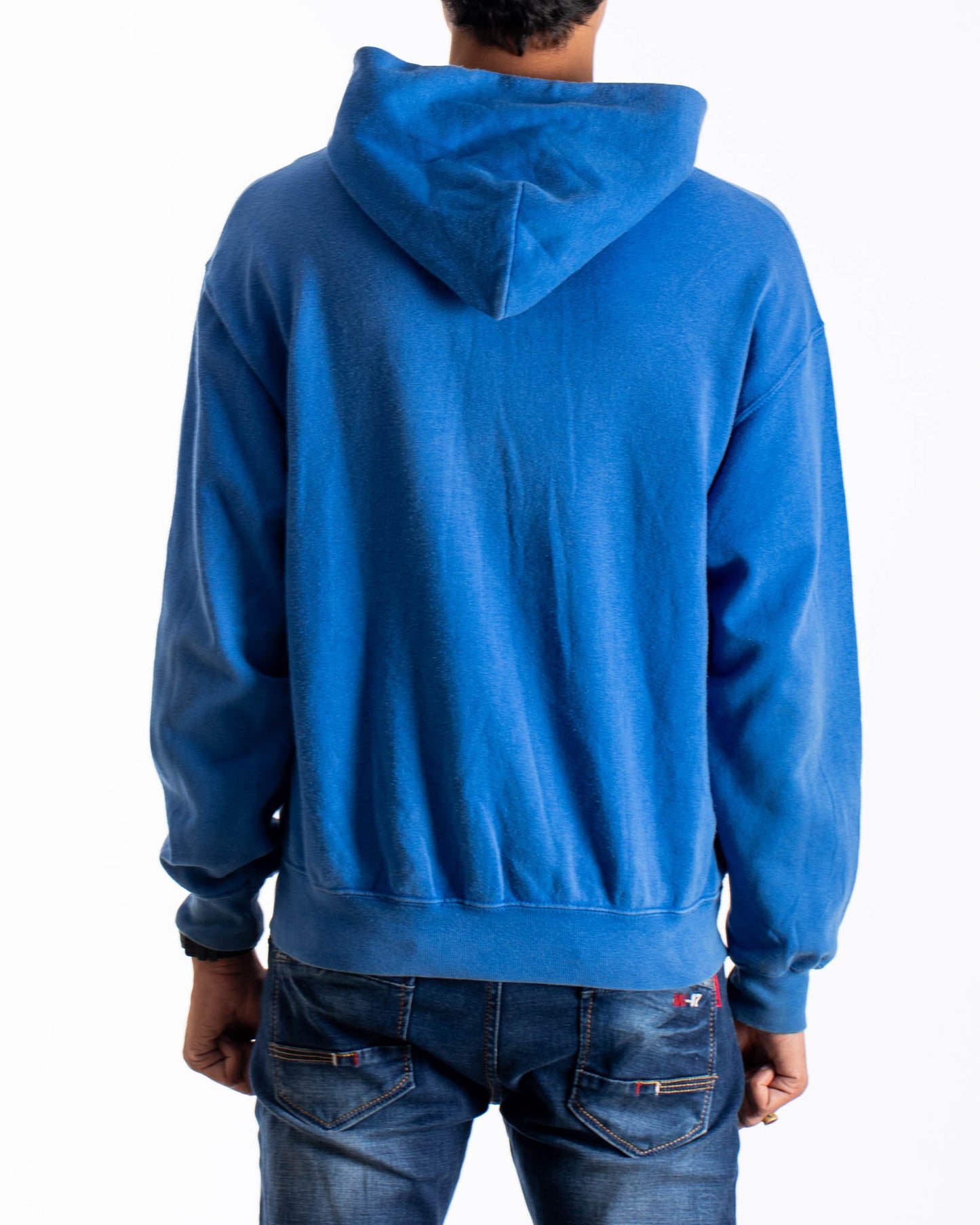 Vintage Superman Logo Hoodie On Fotl Tag Blue