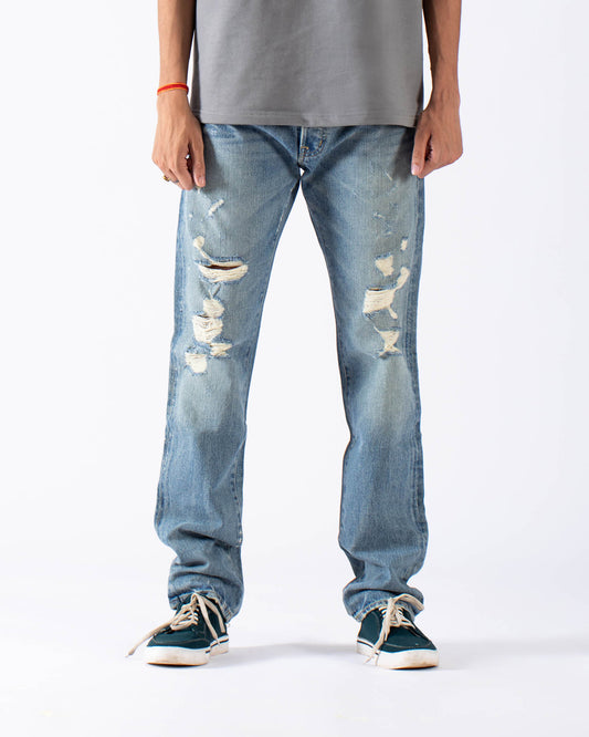 Ralph Lauren Distressed Slim Fit Denim