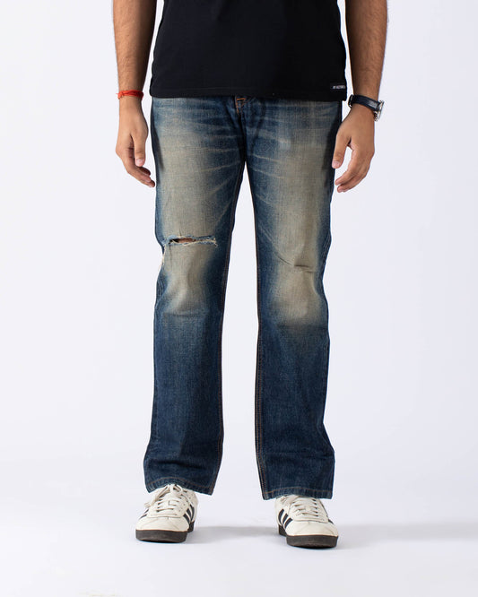 Edwin Japan Ex403 Faded Wash Blue Jeans