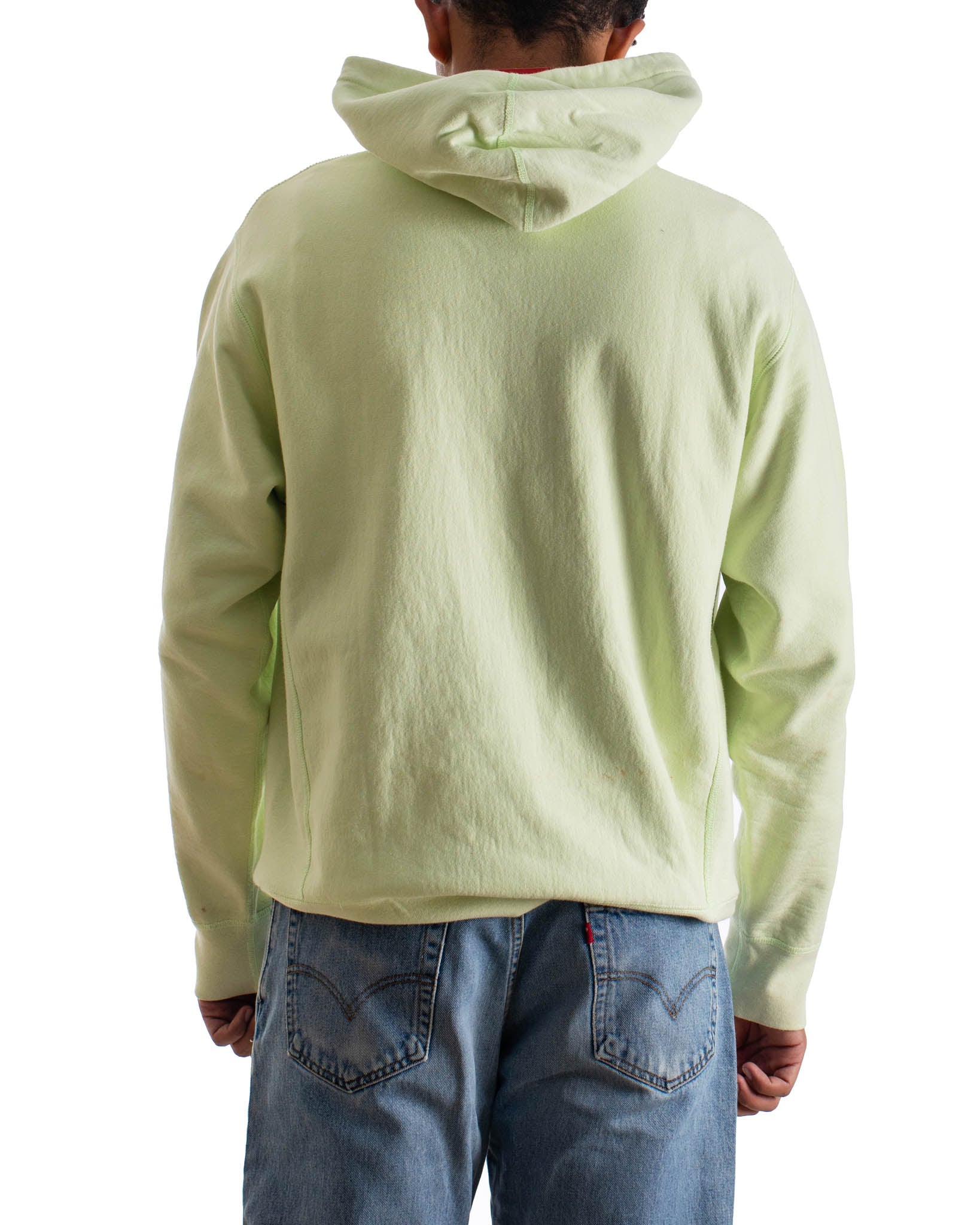 Supreme Box Logo Hooded Sweatshirt (Fw17) Pale Lime – The Mainstreet  Marketplace