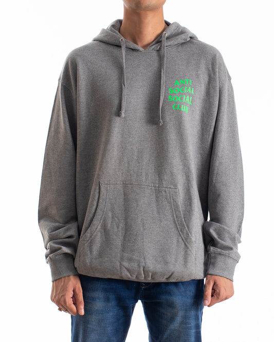 Anti Social Social Club Solid Snake Hoodie Grey