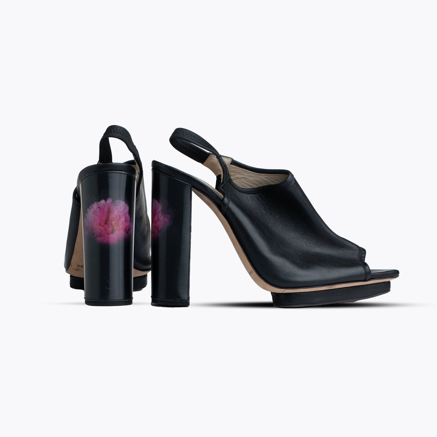 Christphoer Kane Holographic Pink Peony Shoes