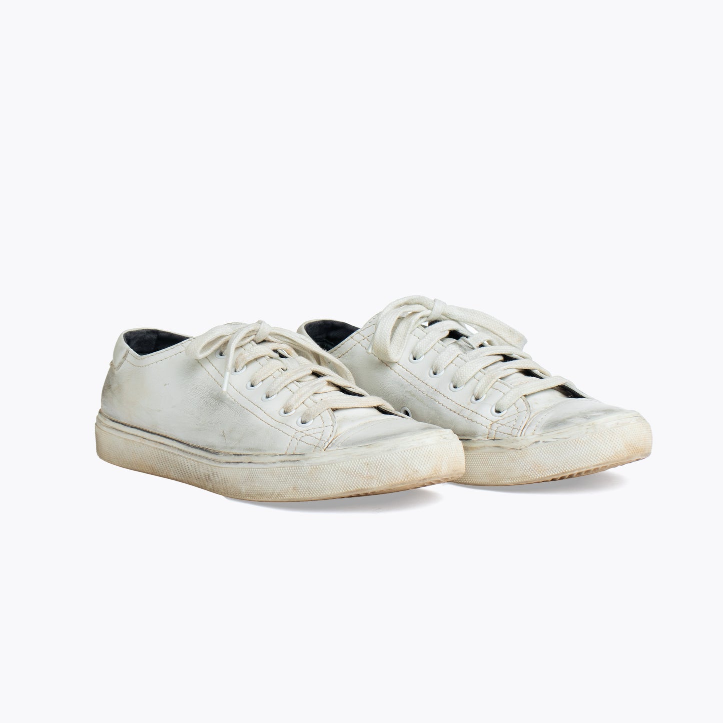 Saint Laurent Off White Court Classic Sneakers