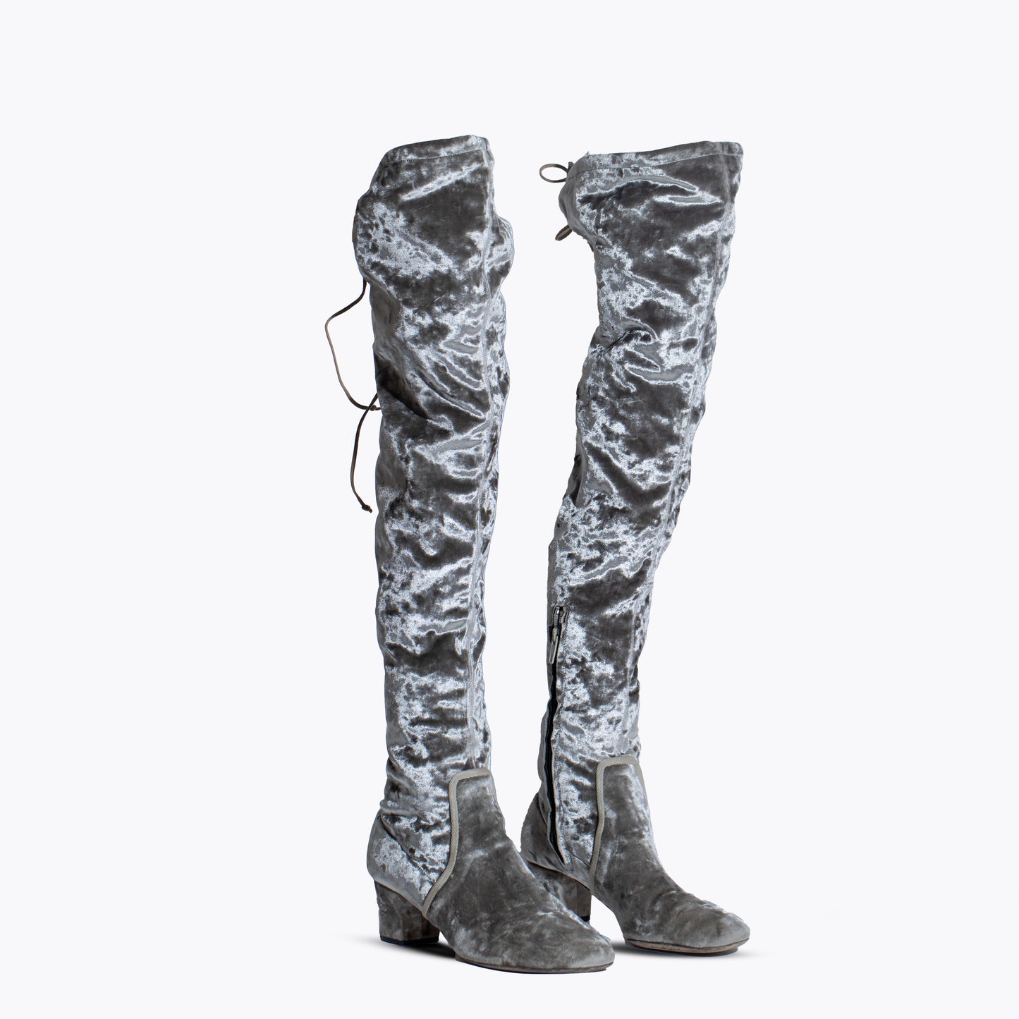 Charlotte Olympia Boots Silvery