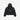 Sp5Der Rhinestone Web Zip Hoodie Black