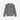 Ami Paris Tonal Small A Heart Cotton Knit Crewneck Heather Grey